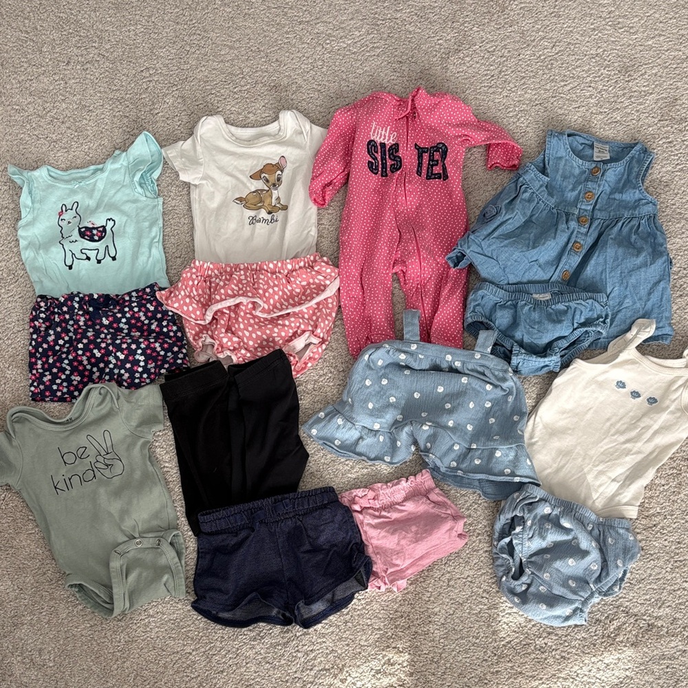Bay Girl 0-3 months clothing